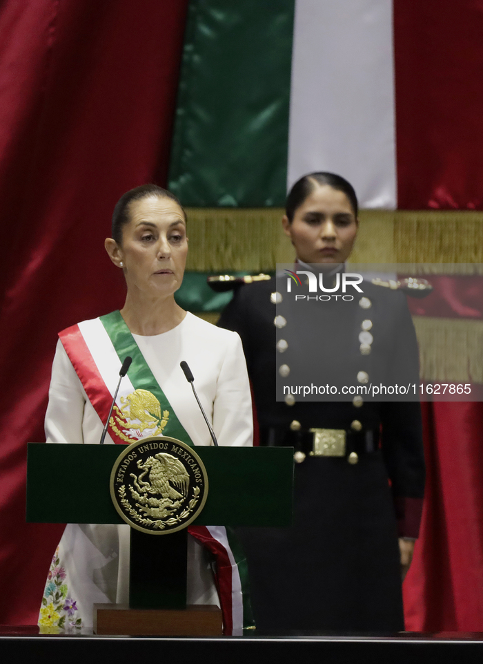 Claudia Sheinbaum Sworn In As Mexico's First Woman President