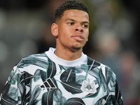 Newcastle United's William Osula during the Carabao Cup Third Round match between Newcastle United and AFC Wimbledon at St. James's Park in...