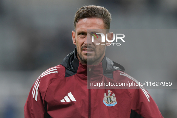 During the Carabao Cup Third Round match between Newcastle United and AFC Wimbledon at St. James's Park in Newcastle, England, on October 1,...