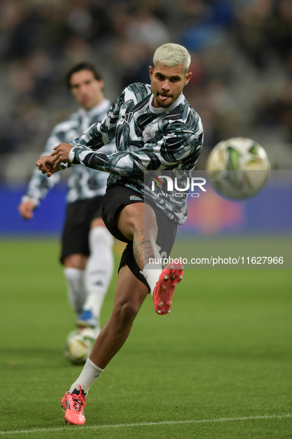 During the Carabao Cup Third Round match between Newcastle United and AFC Wimbledon at St. James's Park in Newcastle, England, on October 1,...