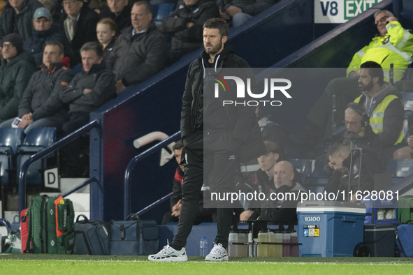 Middlesbrough Manager Michael Carrick during the Sky Bet Championship match between West Bromwich Albion and Middlesbrough at The Hawthorns...