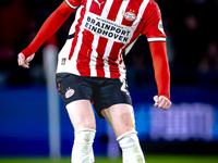 PSV Eindhoven midfielder Jerdy Schouten plays during the match PSV - Sporting CP at the Philips Stadium for the UEFA Champions League phase...