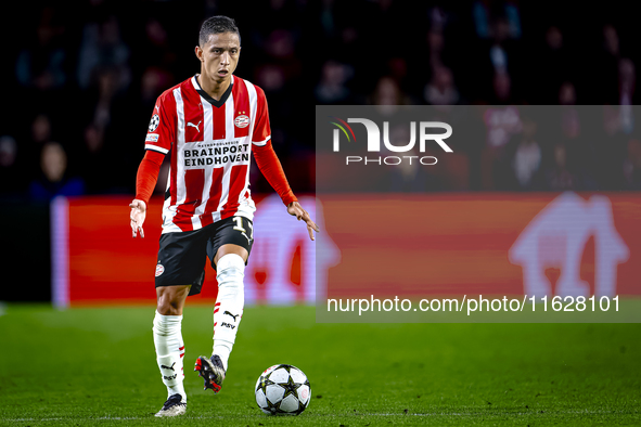 PSV Eindhoven defender Mauro Junior during the match PSV vs. Sporting CP at the Philips Stadium for the UEFA Champions League phase matchday...