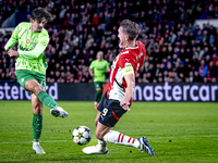 Sporting Club Portugal forward Francisco Trincao and PSV Eindhoven forward Luuk de Jong play during the match PSV vs. Sporting CP at the Phi...