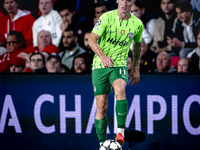 Sporting Club Portugal forward Nuno Santes plays during the match PSV vs. Sporting CP at the Philips Stadium for the UEFA Champions League p...