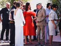 Selena Gomez arrives at the photocall of Emilia Perez during the 77th Festival de Cannes in Cannes, France, on May 19, 2024 (