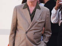 Jacques Audiard arrives at the photocall of Emilia Perez in Cannes, France, on May 19, 2024, during the 77th Festival de Cannes (