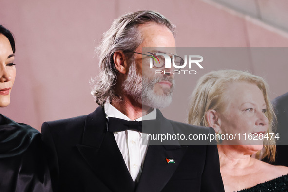 Guy Pearce attends the red carpet for the premiere of The Shrouds during the 77th Festival de Cannes in Cannes, France, on May 20, 2024 