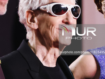 David Cronenberg attends the red carpet for the premiere of The Shrouds during the 77th Festival de Cannes in Cannes, France, on May 20, 202...