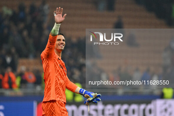 Yann Sommer of F.C. Inter during the UEFA Champions League 2024/25 League Phase MD2 match between F.C. Inter and F.K. Crvena Zvezda at San S...