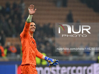 Yann Sommer of F.C. Inter during the UEFA Champions League 2024/25 League Phase MD2 match between F.C. Inter and F.K. Crvena Zvezda at San S...