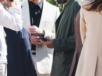 Joe Alwyn arrives at the photocall of Kinds of Kindness during the 77th Festival de Cannes in Cannes, France, on May 18, 2024 (