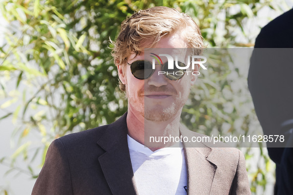 Jesse Plemons arrives at the photocall of Kinds of Kindness during the 77th Festival de Cannes in Cannes, France, on May 18, 2024 