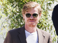 Jesse Plemons arrives at the photocall of Kinds of Kindness during the 77th Festival de Cannes in Cannes, France, on May 18, 2024 (