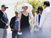 Margaret Qualley arrives at the photocall of Kinds of Kindness in Cannes, France, on May 18, 2024, during the 77th Festival de Cannes (