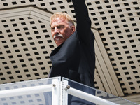 Kevin Costner is seen at JW Marriott Hotel during the 77th Festival de Cannes in Cannes, France, on May 19, 2024 (