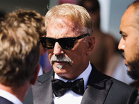 Kevin Costner is seen at JW Marriott Hotel during the 77th Festival de Cannes in Cannes, France, on May 19, 2024 (