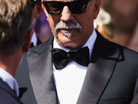 Kevin Costner is seen at JW Marriott Hotel during the 77th Festival de Cannes in Cannes, France, on May 19, 2024 (