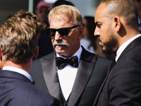 Kevin Costner is seen at JW Marriott Hotel during the 77th Festival de Cannes in Cannes, France, on May 19, 2024 (