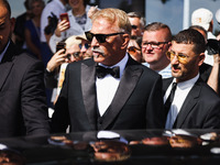 Kevin Costner is seen at JW Marriott Hotel during the 77th Festival de Cannes in Cannes, France, on May 19, 2024 (