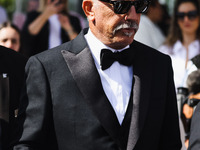 Kevin Costner is seen at JW Marriott Hotel during the 77th Festival de Cannes in Cannes, France, on May 19, 2024 (