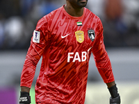 Khalid Eisa of Al Ain FC plays during the AFC Champions League elite west football match between Qatar's Al Gharafa SC and United Arab Emira...