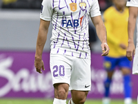 Matias Palacios of Al Ain FC plays during the AFC Champions League elite west football match between Qatar's Al Gharafa SC and United Arab E...