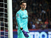 Marvin Keller plays during the match between FC Barcelona and BSC Young Boys in the week 2 of the League Stage of the UEFA Champions League...