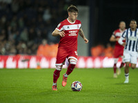 Ben Doak of Middlesbrough during the Sky Bet Championship match between West Bromwich Albion and Middlesbrough at The Hawthorns in West Brom...