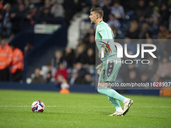 West Bromwich Albion goalkeeper Alex Palmer during the Sky Bet Championship match between West Bromwich Albion and Middlesbrough at The Hawt...