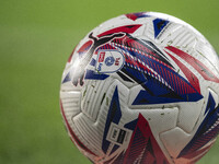 The EFL match ball is present during the Sky Bet Championship match between West Bromwich Albion and Middlesbrough at The Hawthorns in West...