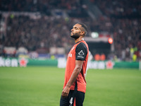 Jonathan Tah of Bayer 04 Leverkusen looks on during the UEFA Champions League 2024/25 League Phase MD2 match between Bayer 04 Leverkusen and...