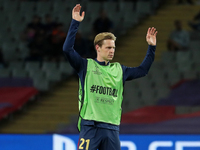 Frenkie de Jong plays during the match between FC Barcelona and BSC Young Boys in the week 2 of the League Stage of the UEFA Champions Leagu...