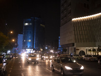 A view of an avenue in downtown Tehran, after Iran's missile attack against Israel, in Tehran, Iran, on October 1, 2024. Iran launches hundr...