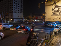 A view of an avenue in downtown Tehran, after Iran's missile attack against Israel, in Tehran, Iran, on October 1, 2024. Iran launches hundr...