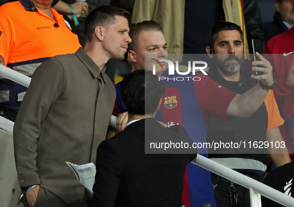 Wojciech Szczesny during the match between FC Barcelona and BSC Young Boys in the week 2 of the League Stage of the UEFA Champions League, a...