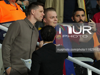 Wojciech Szczesny during the match between FC Barcelona and BSC Young Boys in the week 2 of the League Stage of the UEFA Champions League, a...