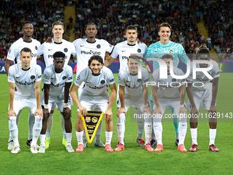 The Young Boys team during the match between FC Barcelona and BSC Young Boys in the week 2 of the League Stage of the UEFA Champions League,...