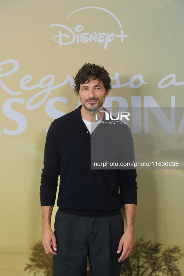 Andres Valencoso attends the photocall for ''Regreso a las Sabinas'' in Madrid, Spain, on February 10, 2024. 