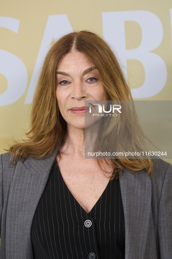 Maria Casal attends a photocall for 'Regreso a las Sabinas' in Madrid, Spain, on February 10, 2024. 