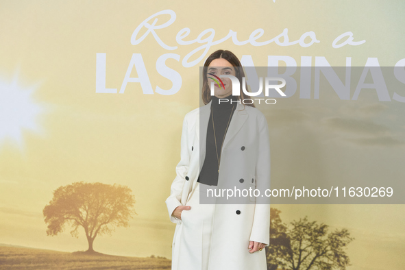 Olivia Molina attends a photocall for ''Regreso a las Sabinas'' in Madrid, Spain, on February 10, 2024. 