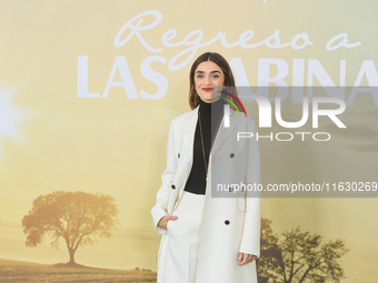 Olivia Molina attends a photocall for ''Regreso a las Sabinas'' in Madrid, Spain, on February 10, 2024. (