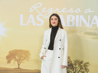 Olivia Molina attends a photocall for ''Regreso a las Sabinas'' in Madrid, Spain, on February 10, 2024. (