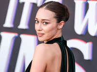 Alycia Debnam-Carey wearing Dior arrives at the 2024 Beyond Fest - Los Angeles Premiere Of Netflix's 'It's What's Inside' held at The Egypti...