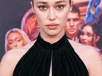 Alycia Debnam-Carey wearing Dior arrives at the 2024 Beyond Fest - Los Angeles Premiere Of Netflix's 'It's What's Inside' held at The Egypti...