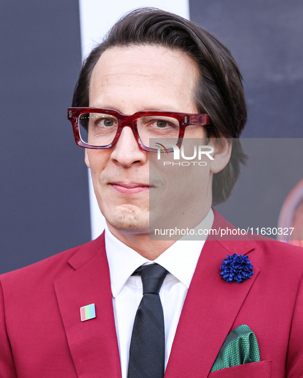 Greg Jardin arrives at the 2024 Beyond Fest - Los Angeles Premiere Of Netflix's 'It's What's Inside' held at The Egyptian Theatre Hollywood...