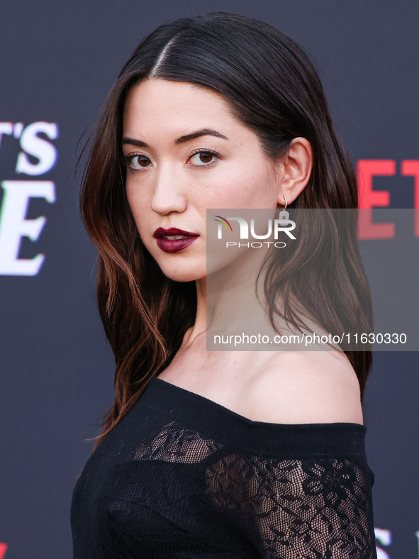 Reina Hardesty arrives at the 2024 Beyond Fest - Los Angeles Premiere Of Netflix's 'It's What's Inside' held at The Egyptian Theatre Hollywo...