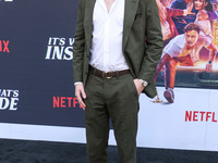 David Thompson arrives at the 2024 Beyond Fest - Los Angeles Premiere Of Netflix's 'It's What's Inside' held at The Egyptian Theatre Hollywo...