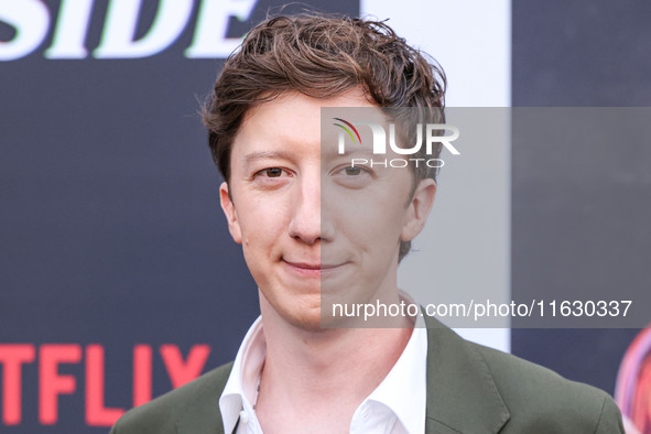 David Thompson arrives at the 2024 Beyond Fest - Los Angeles Premiere Of Netflix's 'It's What's Inside' held at The Egyptian Theatre Hollywo...