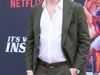 David Thompson arrives at the 2024 Beyond Fest - Los Angeles Premiere Of Netflix's 'It's What's Inside' held at The Egyptian Theatre Hollywo...